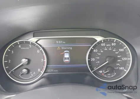 2025 Nissan Altima Sv Fwd from USA, damaged, VIN 1N4BL4DV6SN405742